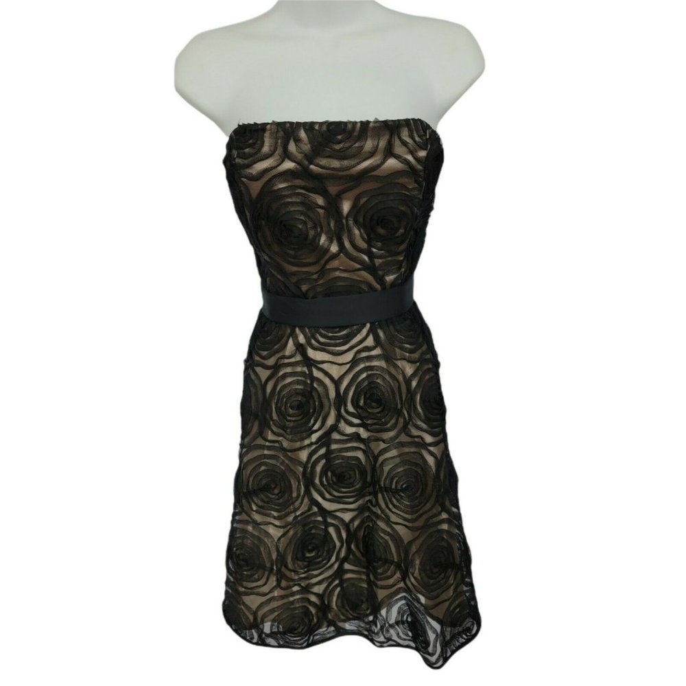 Swing Black Strapless Fit & Flare Size 8